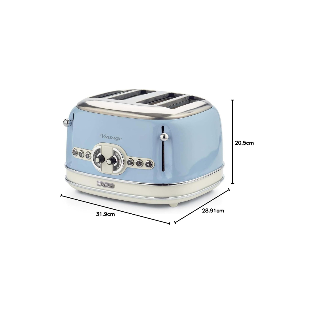 Ariete Tostapane Vintage 4 Fette Mod.0156/05