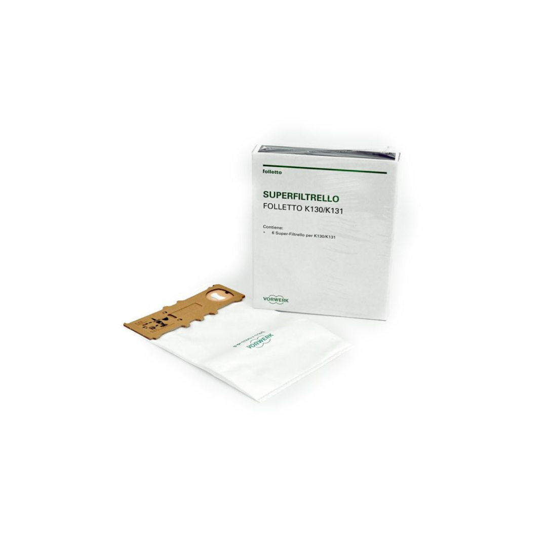 Sacchetti Originali Vorwerk Folletto VK130 VK131