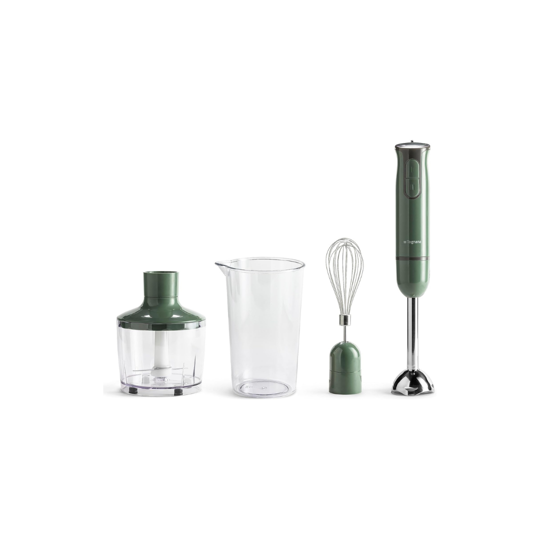 Tognana Frullatore A Immersione Con Accessori Verde,600W