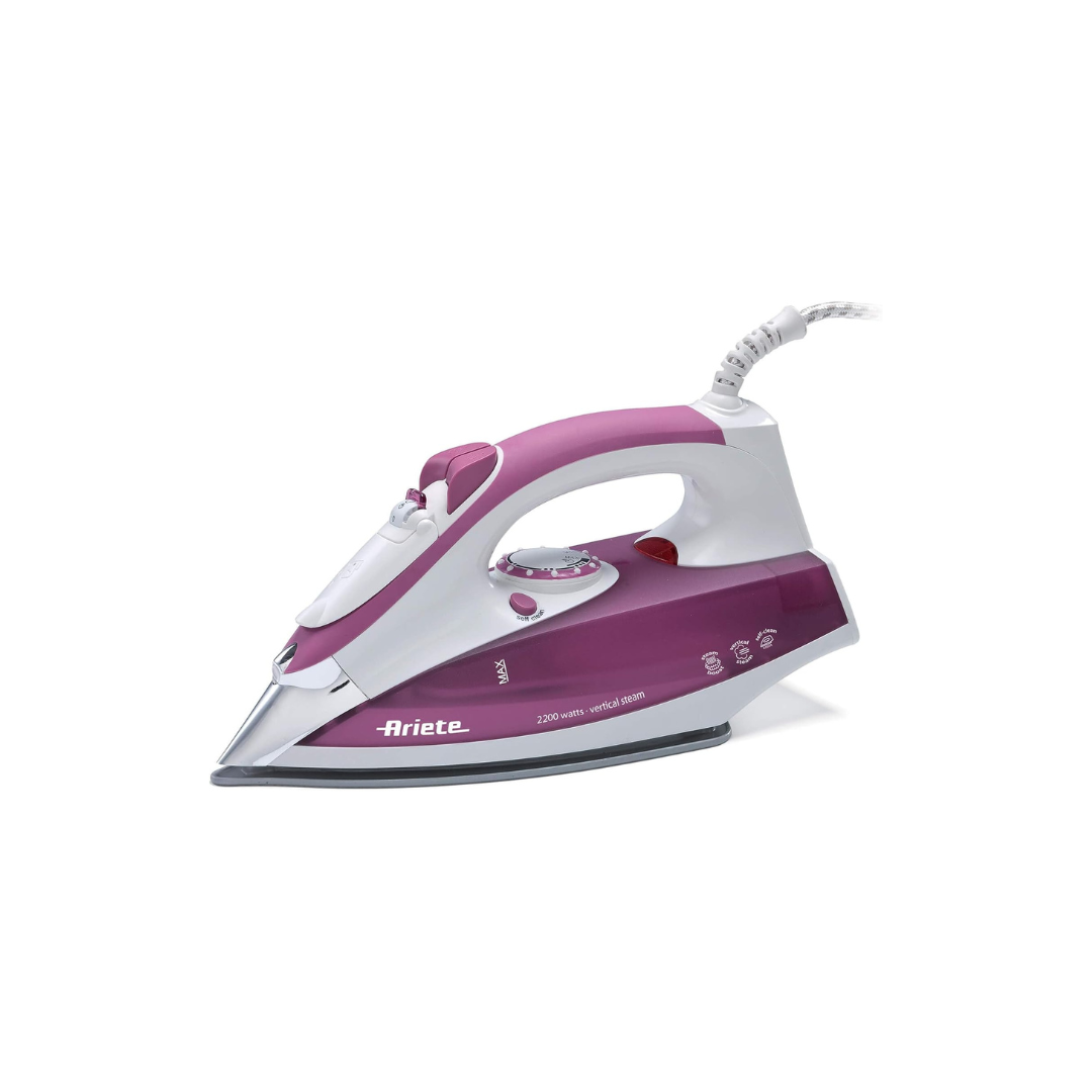 Ariete Ferro Da Stiro 2200 W, Piastra In Acciaio Inox Mod.6215