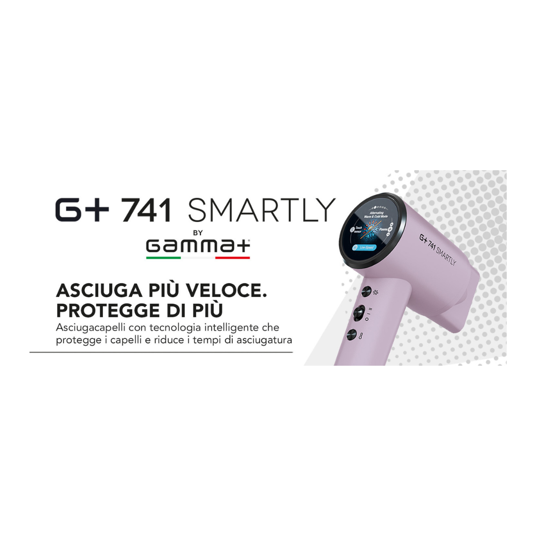Gamma+ Asciugacapelli Smart Professionale 1800W Mod.G+741