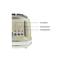 Ariete Tostapane  Vintage 4 Fette Mod. 0156/03 Beige