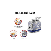 Ariete Tostapane Capri Doppia Fetta Con Pinze Mod.155
