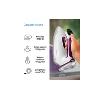 Braun Ferro Da Stiro CareStyle7 2700W Piastra EloxalPlus  Mod.IS7266VI