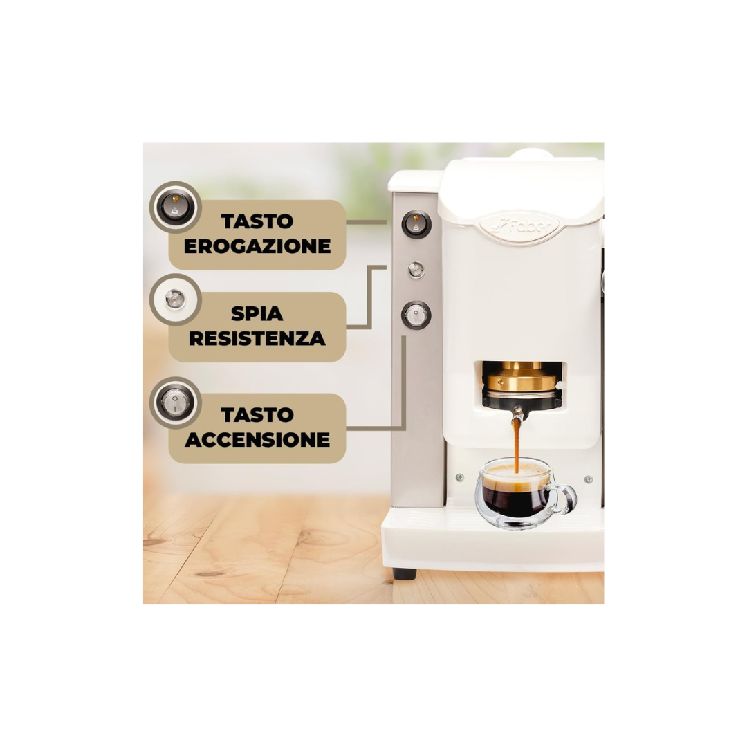 Faber Macchina Caffè Slot Plast Basic Grigio