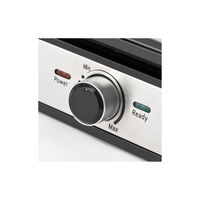 G3 Ferrari Bistecchiera A Contatto Cromata 2000W  Mod. G10161