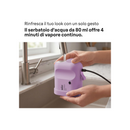 Stiratore Verticale Braun QuickStyle Mini 1200W Mod. GS1031PU Viola
