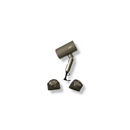 Mc Phon Professionale HD-1800 DC, 1800W Manico Pieghevole Con 2 Beccucci - GRIGIO