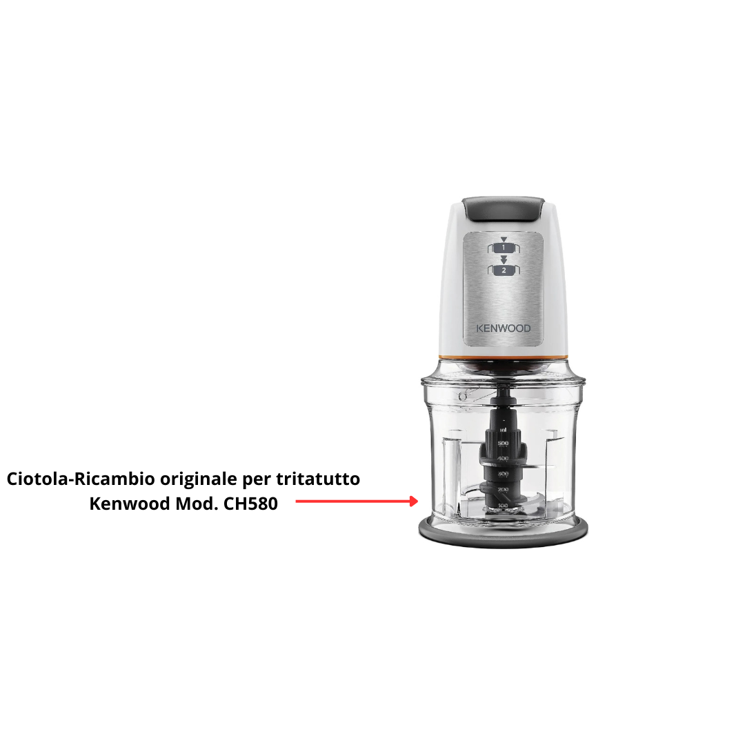 Kenwood Ciotola Contenitore per Tritatutto CH580 Mod.KW713372
