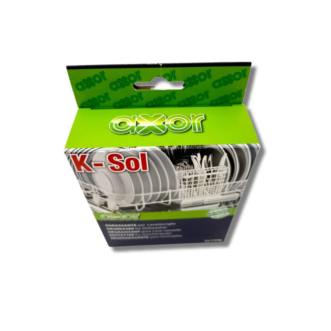 Axor K-SOL Sgrassante per Lavastoviglie 2 Buste Da 125 gr