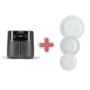 Nutribullet Friggitrice Ad Aria 6LT Mod. NBA0611DG + OMAGGIO Servizio Piatti 18pz Tognana