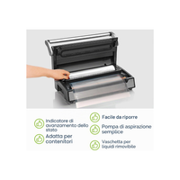 Laica Macchina Sottovuoto 0,9Bar Mod.VT3240