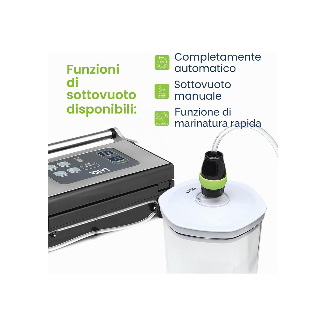 Laica Macchina Sottovuoto 0,9Bar Mod.VT3240