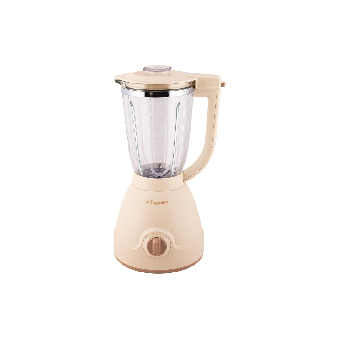 Tognana Frullatore Con Caraffa In Vetro Da 1,5L 1000W Champagne
