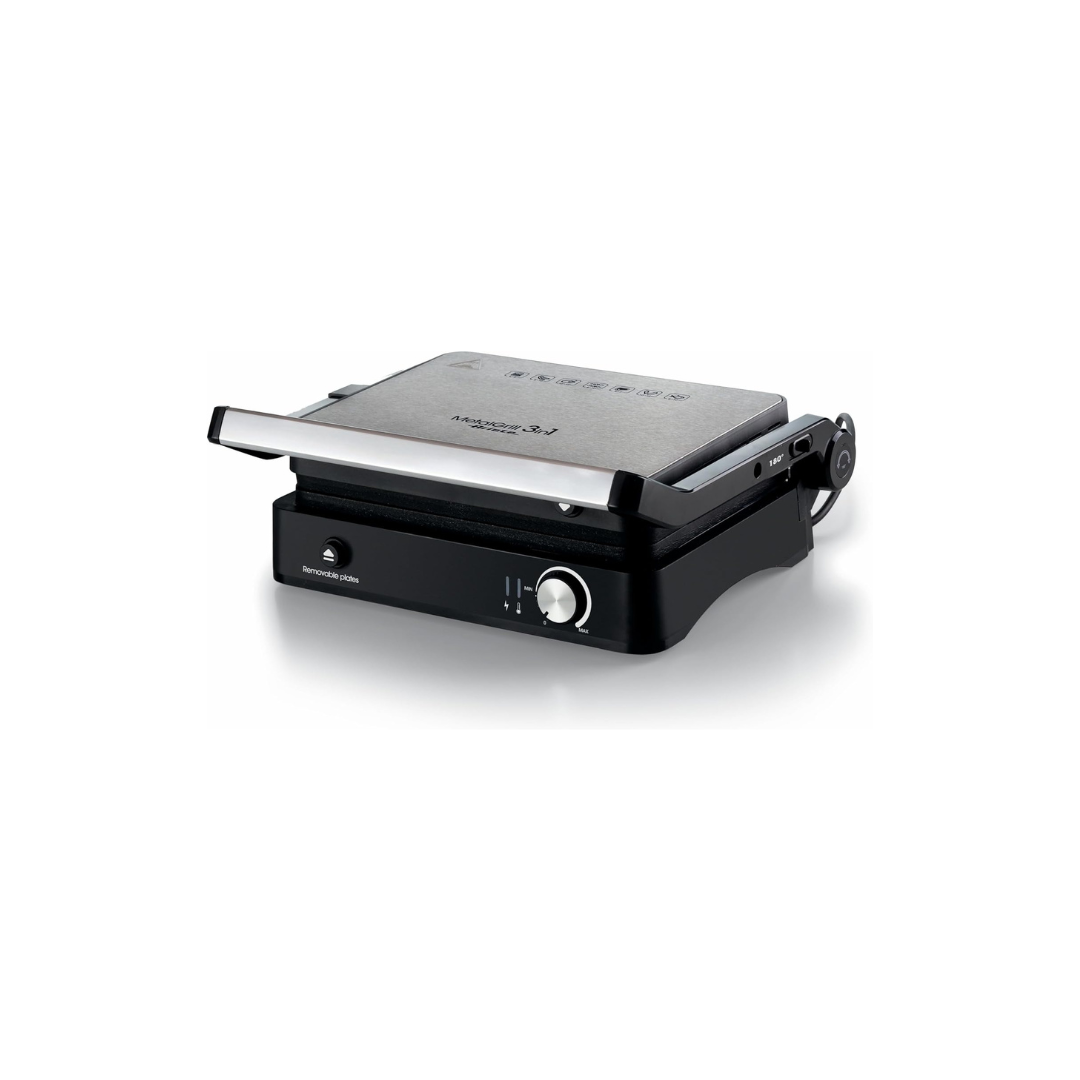 Ariete Bistecchiera Elettrica MetalGrill 3 in 1, 2000W Mod.994/20