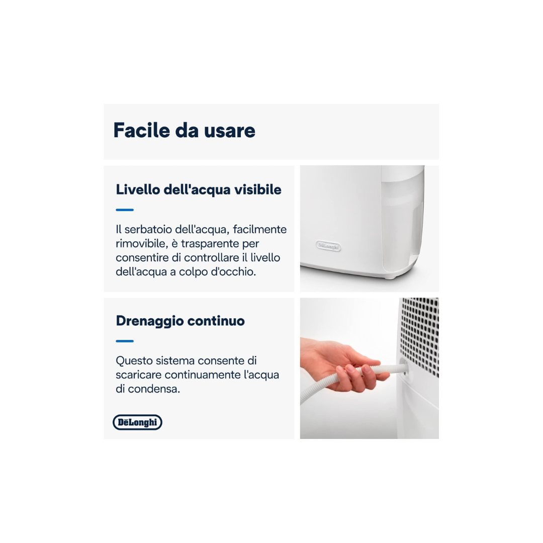 De Longhi Deumidificatore 14LT Mod.DEXD214RF