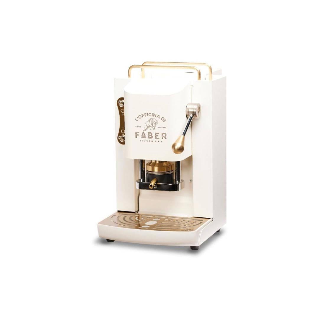 Faber Macchina Caffè Pro Deluxe Pure White