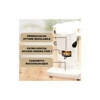 Faber Macchina Caffè Slot Plast Basic Sabbia