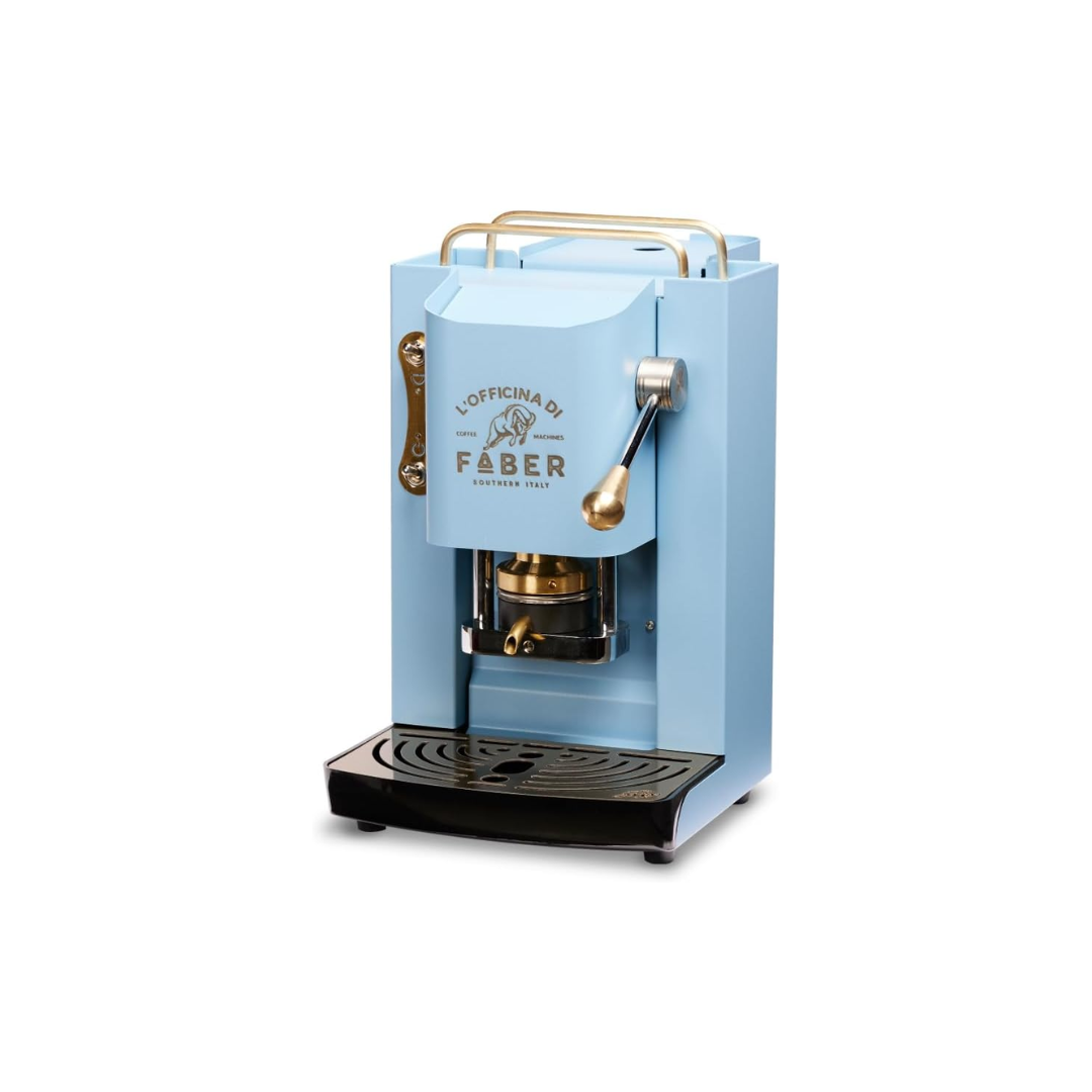 Faber Macchina Caffè Pro Deluxe Turquoise