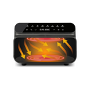 G3 Ferrari Friggitrice Ad Aria Multifunzione Friggisano BBQ 10LT Mod. G10181