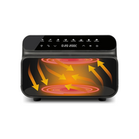 G3 Ferrari Friggitrice Ad Aria Multifunzione Friggisano BBQ 10LT Mod. G10181