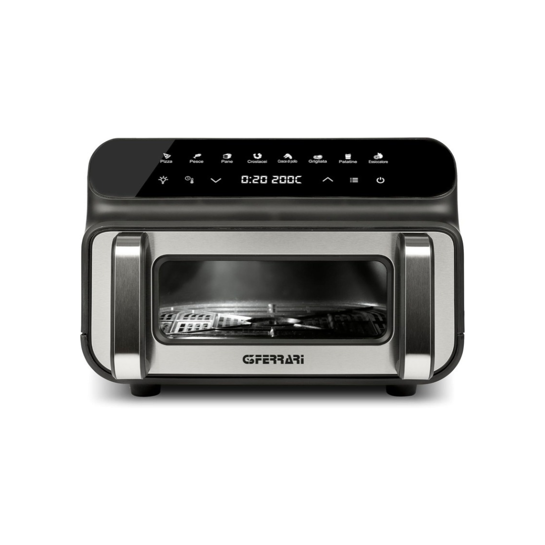 G3 Ferrari Friggitrice Ad Aria Multifunzione Friggisano BBQ 10LT Mod. G10181
