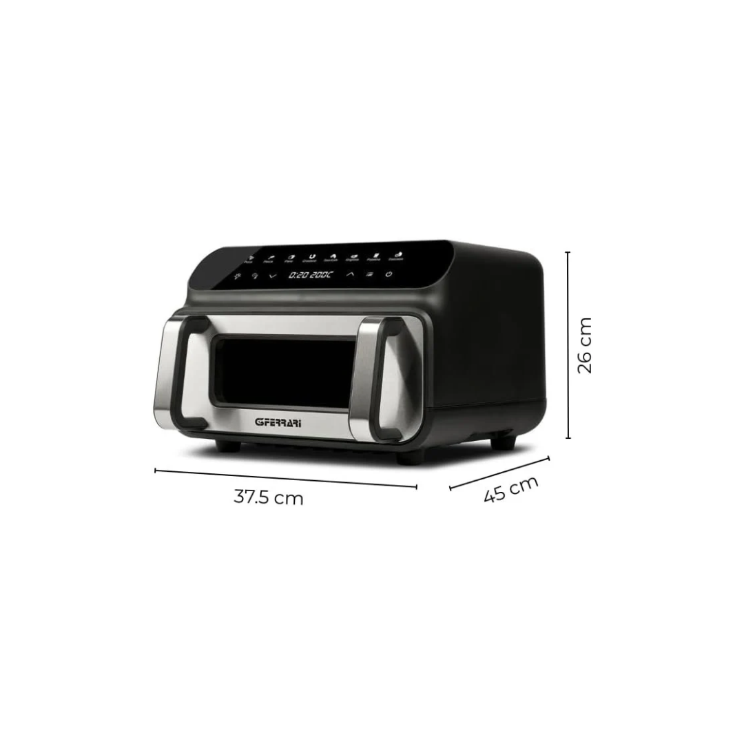 G3 Ferrari Friggitrice Ad Aria Multifunzione Friggisano BBQ 10LT Mod. G10181