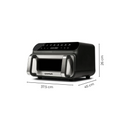 G3 Ferrari Friggitrice Ad Aria Multifunzione Friggisano BBQ 10LT Mod. G10181