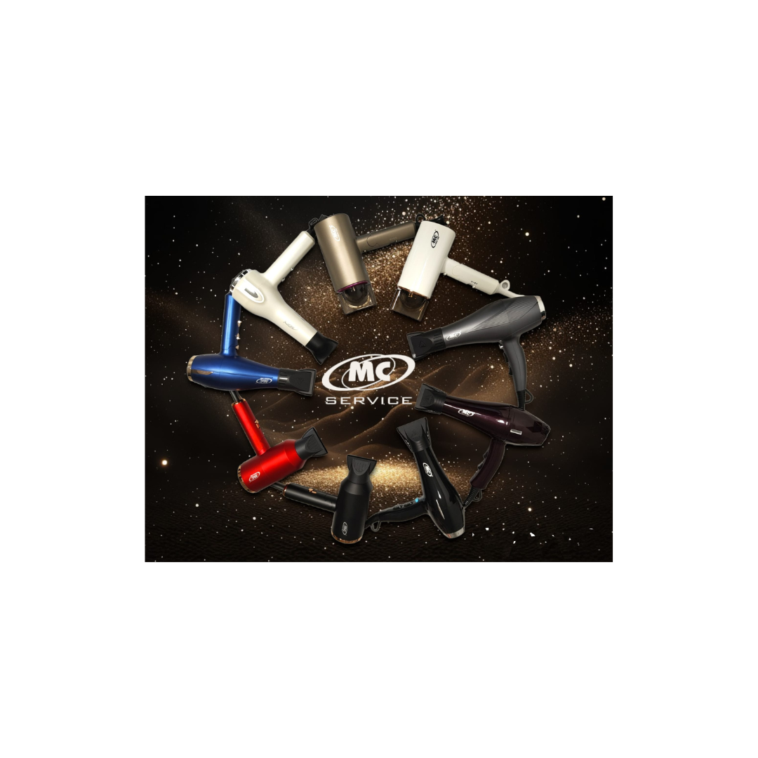 Mc Phon Professionale HD-2200 ION , 2200W Ion Con Diffusore e 2 Beccucci